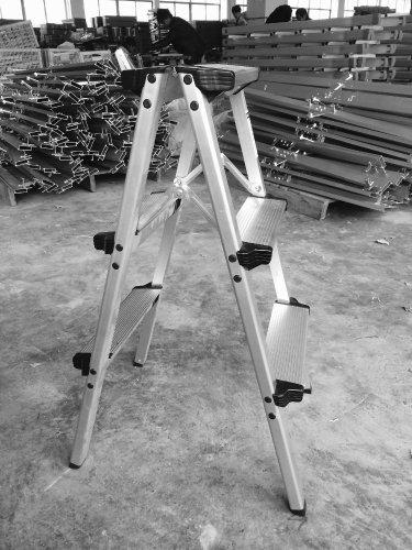 Small Domestic Used Ladder, folding lightweight ladders, fold up ladders