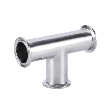 Tri-clamp 3 Way Equal Tee Fittings Connector