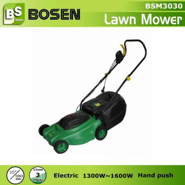 15" Electric Garden Mower with 380mm Blade