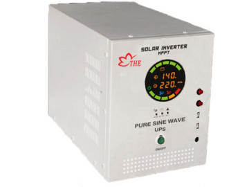 12V 500VA pure sine wave UPS Function LCD screen MPPT Solar Controler Inverter