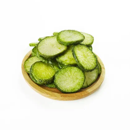 China Wholesale Discounted Green Radish Slices and Dried Vegetables: Halal Certified and Vacuum Fried
