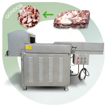 Crusher di carne surgelata tagliata: attrezzatura per monton e manzo in vendita