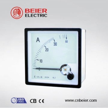 BE82-A 60A 82mm*82mm Ammeter Voltmeter Analog Panel Meter