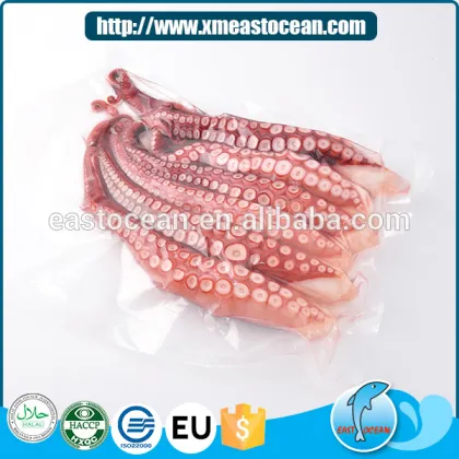 Xiamen manufacture frozen boiled octopus delicious custom fish fillet