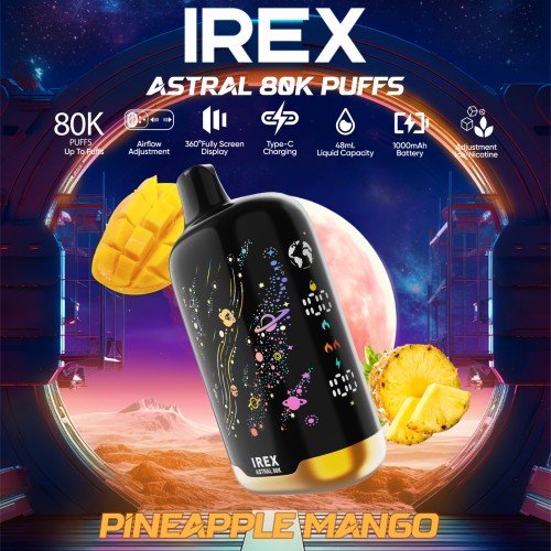 คลังสินค้า EU IRex astral 80k พัฟ