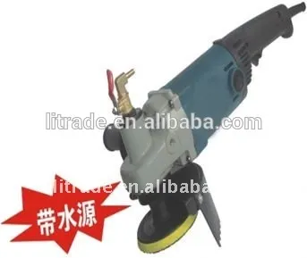 Portable wet stone grinder polisher