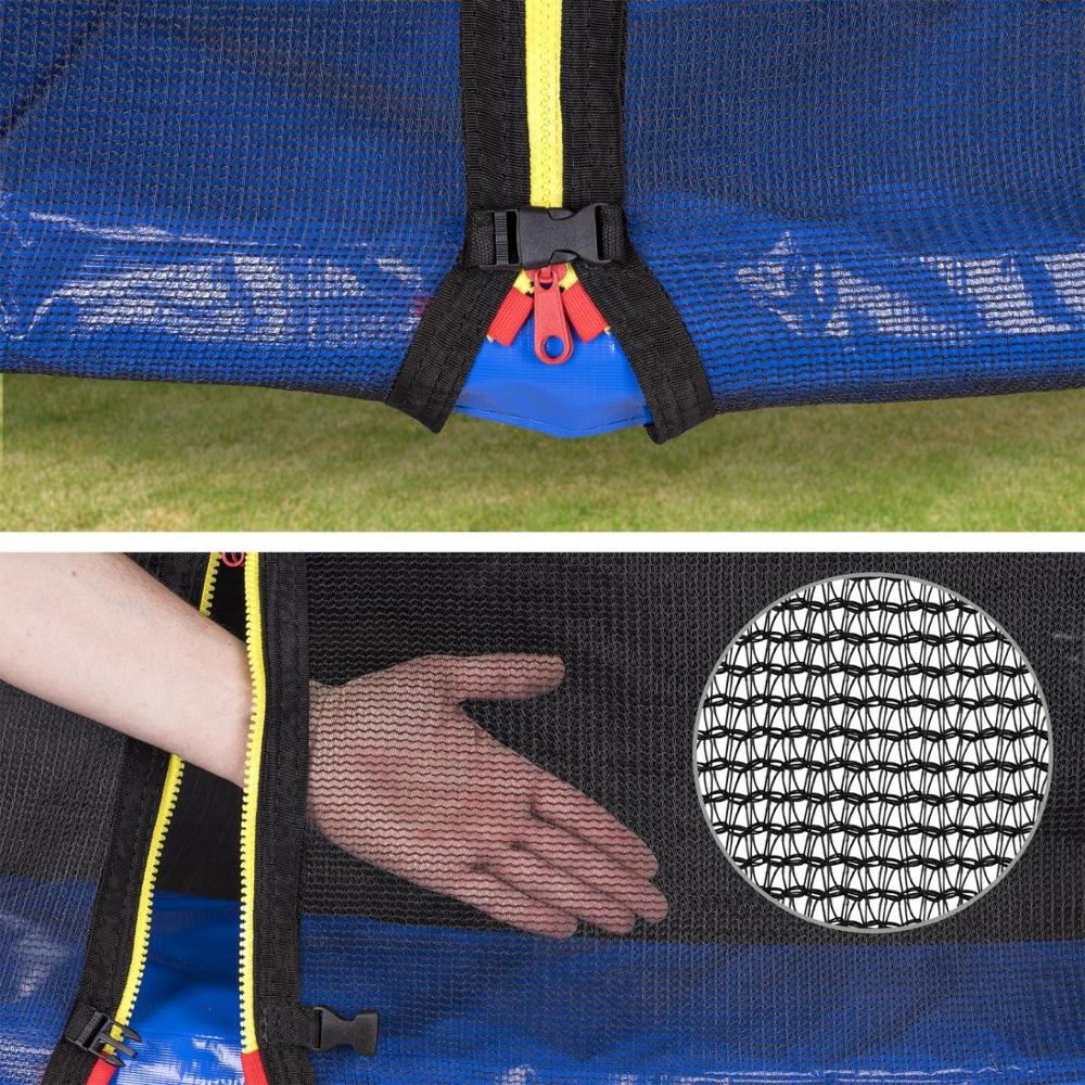 Round Garden Trampoline with Safety Net