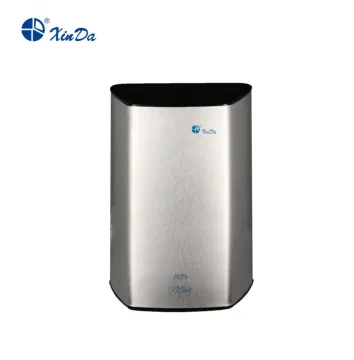 Low noise electric hand dryer