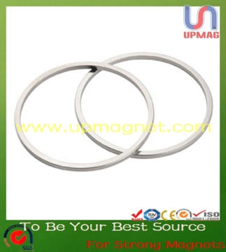 NiCuNir coated Ring Neodymium magnets for industry
