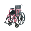 크롬 프레임이있는 경제 접이식 수동 휠체어