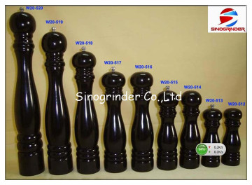 wooden pepper grinder