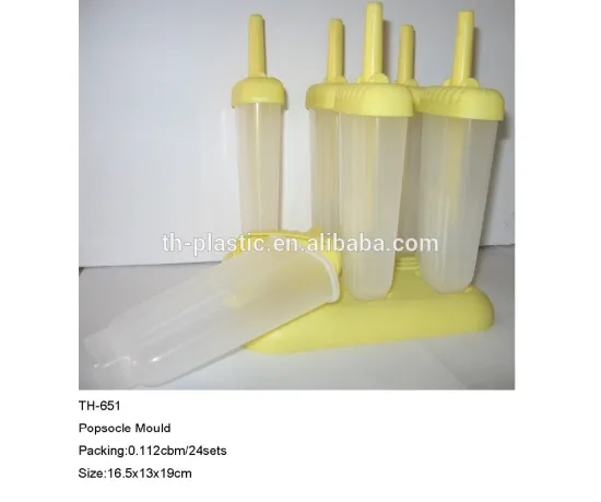 Custom and Promotional 6pcs Popsicle Mould TH-651