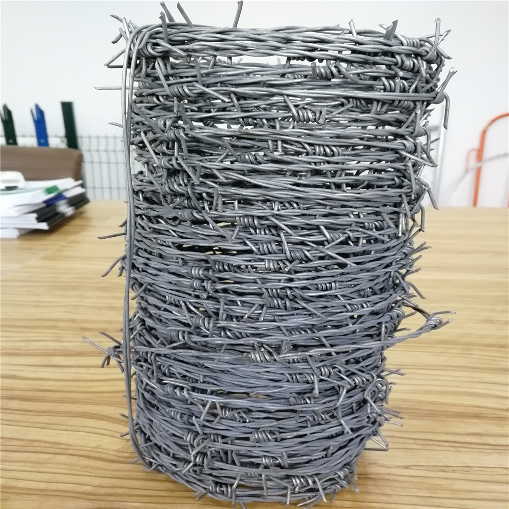 Galvanized Army Barbed Wire Barricades