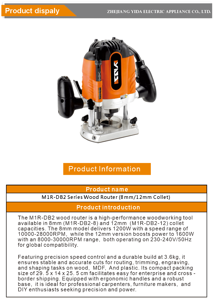 Electric Router Tool Heavy Duty