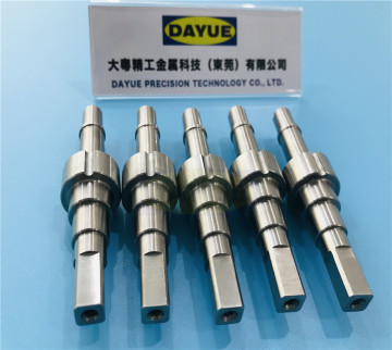 Customized grinding treatment of motor shaft from drawings