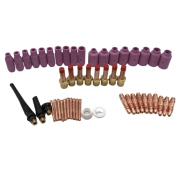 TIG Welding Collet Body 1.6 มม. 2.4 มม. สำหรับ WP17/18/26 TIG Welding Torches