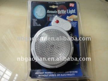 remote control battery led light