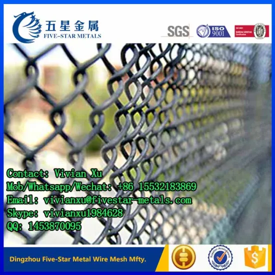 chain link steel fence