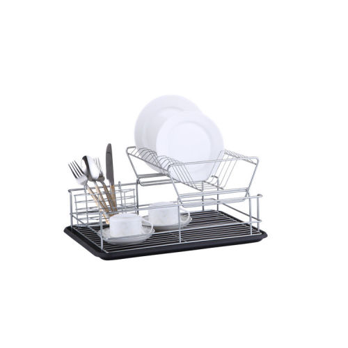 2 Tier Dish Drainer Detachable 2 tier dish drying rack Manufactory