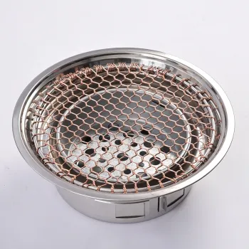 Korean Style BBQ Grill with Customized Charcoal Grilling Accessories