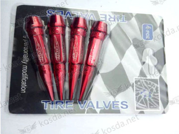 4PCS Car Truck Bike Wheel Spiked Aluminum Tire Air Valve Stem Caps