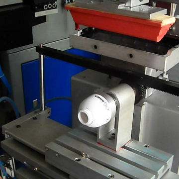 Single Color LED Lamp Holder Pad Printer