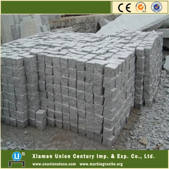 G603 grey granite cube 10x10x10