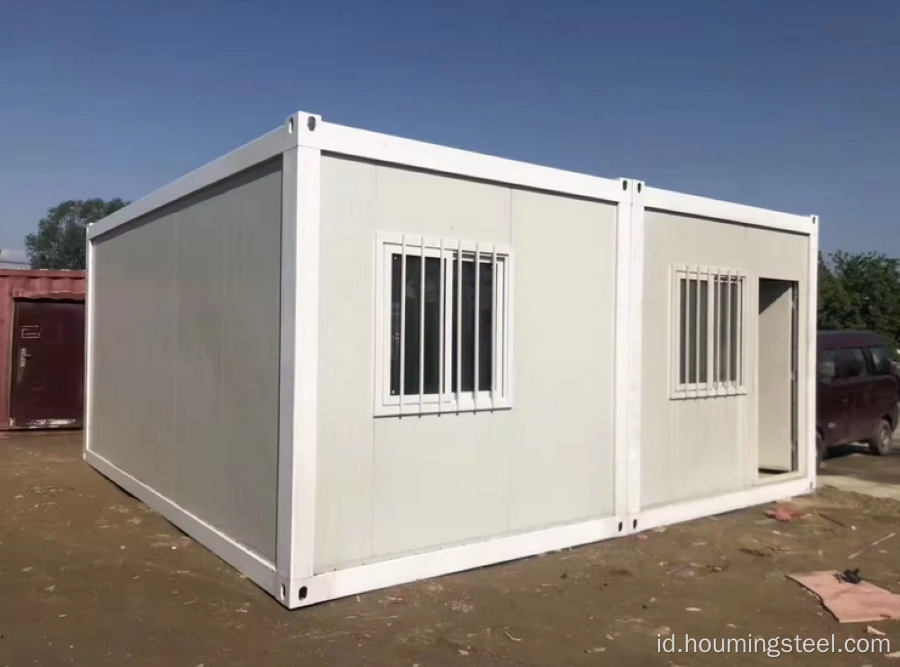 Rumah Kontainer Paket Flat Prefab