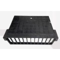 Nodular iron side vertical rainwater grate