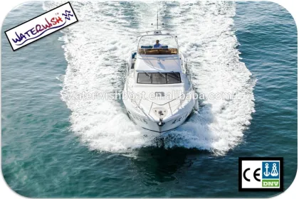 waterwish QD 43 yacht fiberglass luxury yacht with price