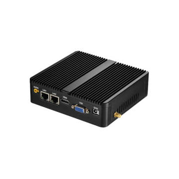 2LAN 2COM Fanless Industrial PC Windows 10