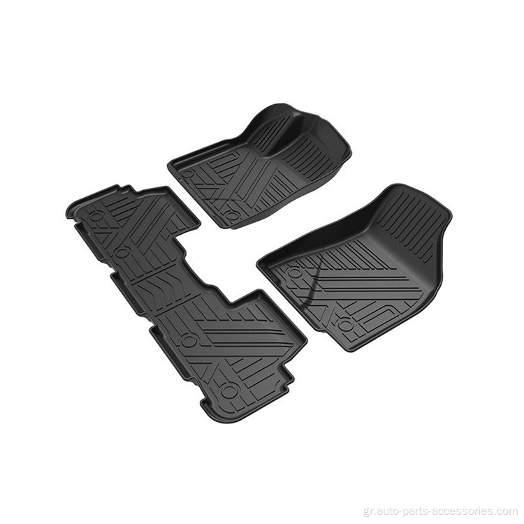 Πλήρως κλειστό και TPE Car Trunk Mat Carpet