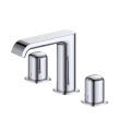 Dalawang Handles 3 Butas Banyo Basin Faucet