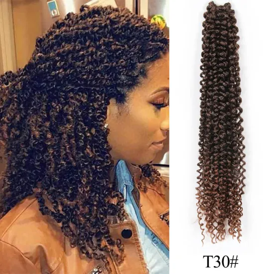Alileader 18 Inch Long Bohemian Braids for Passion Twist Crochet Braiding Hair