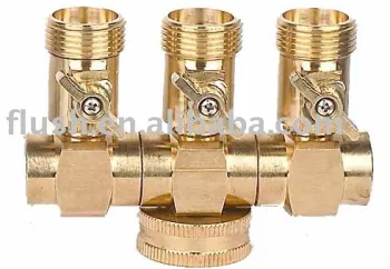 Garden Valve For Three Way Connectors
