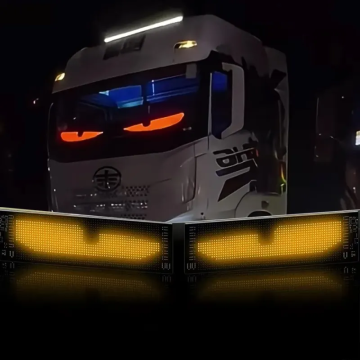 Devil Eyes LED Display Panel for Truck and Vehicle