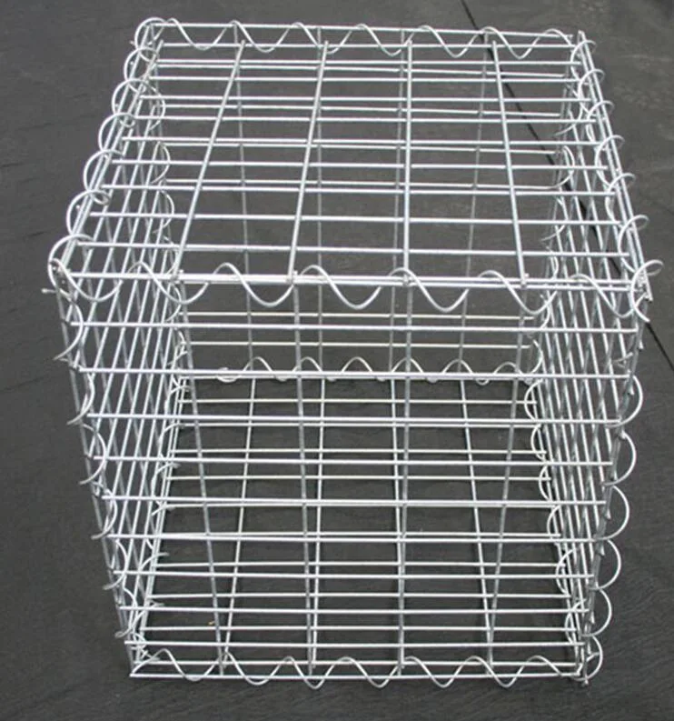 Gabion / panier de pierre soudé / boîte de gabion soudée / mur de pierre