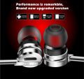 Earbuds Metal Bass Stereo dengan Kualiti Tinggi