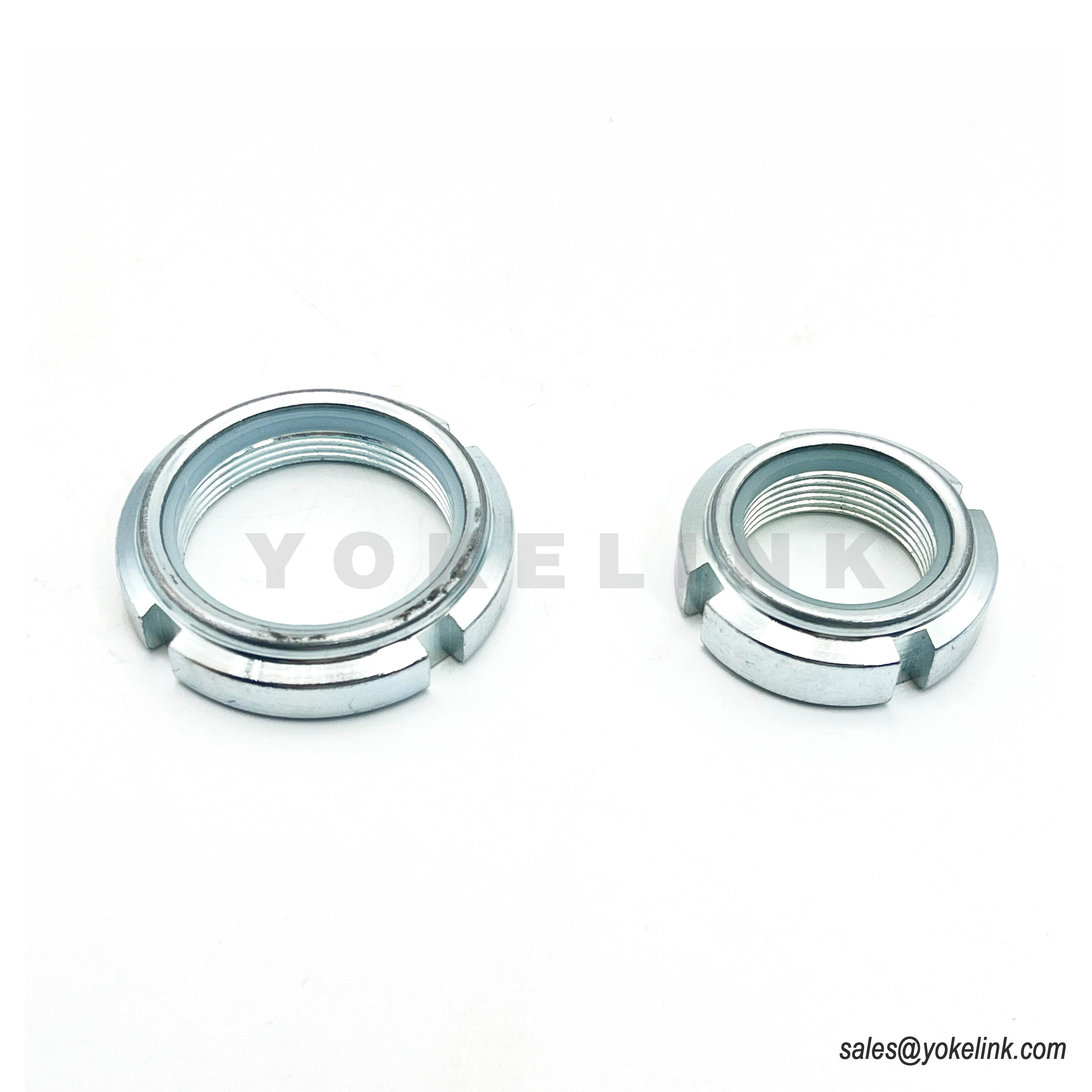 DIN981 hornyos reteszelő anyák csapágy ellenanyák