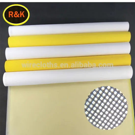 Plain Weave Monofilament Micron Polyester Silk Screen Printing Mesh