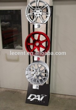 D-WR-04 metal wheel display stand rack