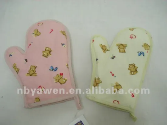 cotton thermal oven gloves