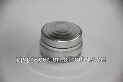 empty acrylic jar cosmetics