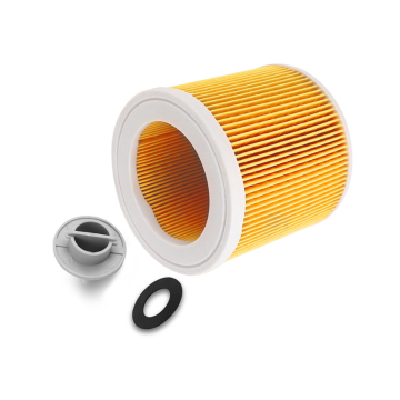 Hepa Filter Compatible with Karcher Wet/Dry Vacuum Cleaners (6.414-552.0, A2004, A2204, A2656, MV1, MV2, MV3, WD2, WD3, WD2.250, WD3200, WD3300)