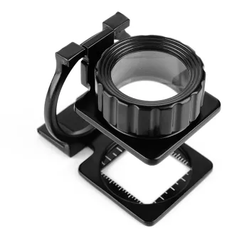 Customized Pigeon X20 Factory Wholesale 28MM Black Logo LED Magnifying Glass Eye Cloth Printers 20X
