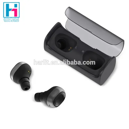 QCY In-ear Stereo Bluetooth Headphones Q29 Build in Microphone Wireless Bluetooth 4.1 Headphone with Mini Portable Charging Case
