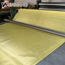 Custom Brass Mesh Panels for Industrial Use