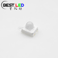 გუმბათის ობიექტივი LED BLUE SMD LED 470NM 15 გრადუსი