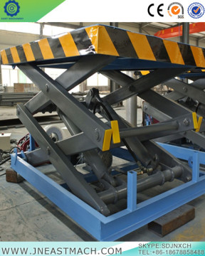 4.5t Cargo Lifting Platform Stationary Scissor Lift Table
