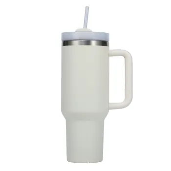 Customizable 40oz Ice Bully Cup: 304 Stainless Steel Thermal Insulation Coffee & Beer Mug with Straw